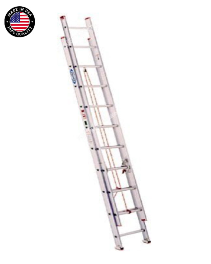 WERNER ALTEC 16FT ALUMIMIUN EXTENDABLE LADDER – D1132-2 – 16’X16 ...